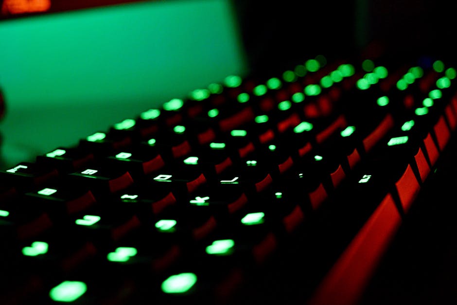 Teclado mecânico gamer