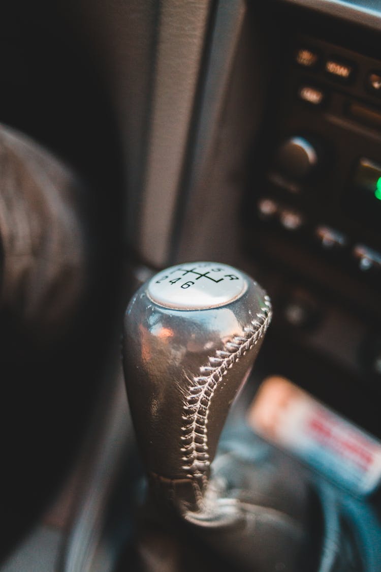 Mechanic Gearbox Inside Of Modern Car