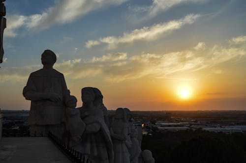 Darmowe zdjęcie z galerii z atardecer, zachód słońca