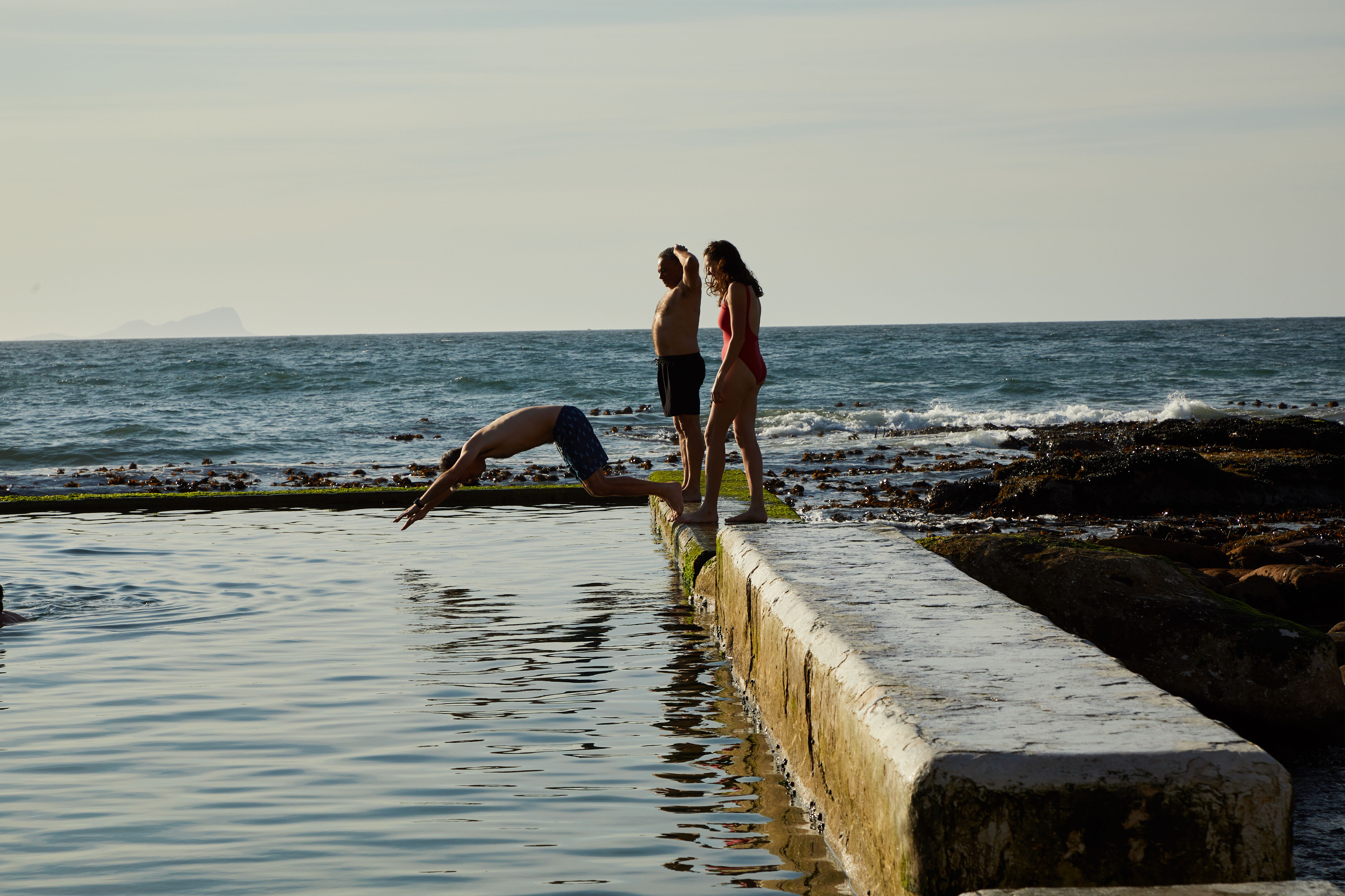 Swim at Maiden's Cove tidal pools