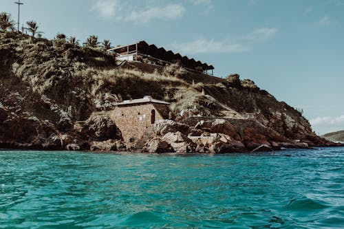 Бесплатное стоковое фото с берег моря, бирюзовый, величественный