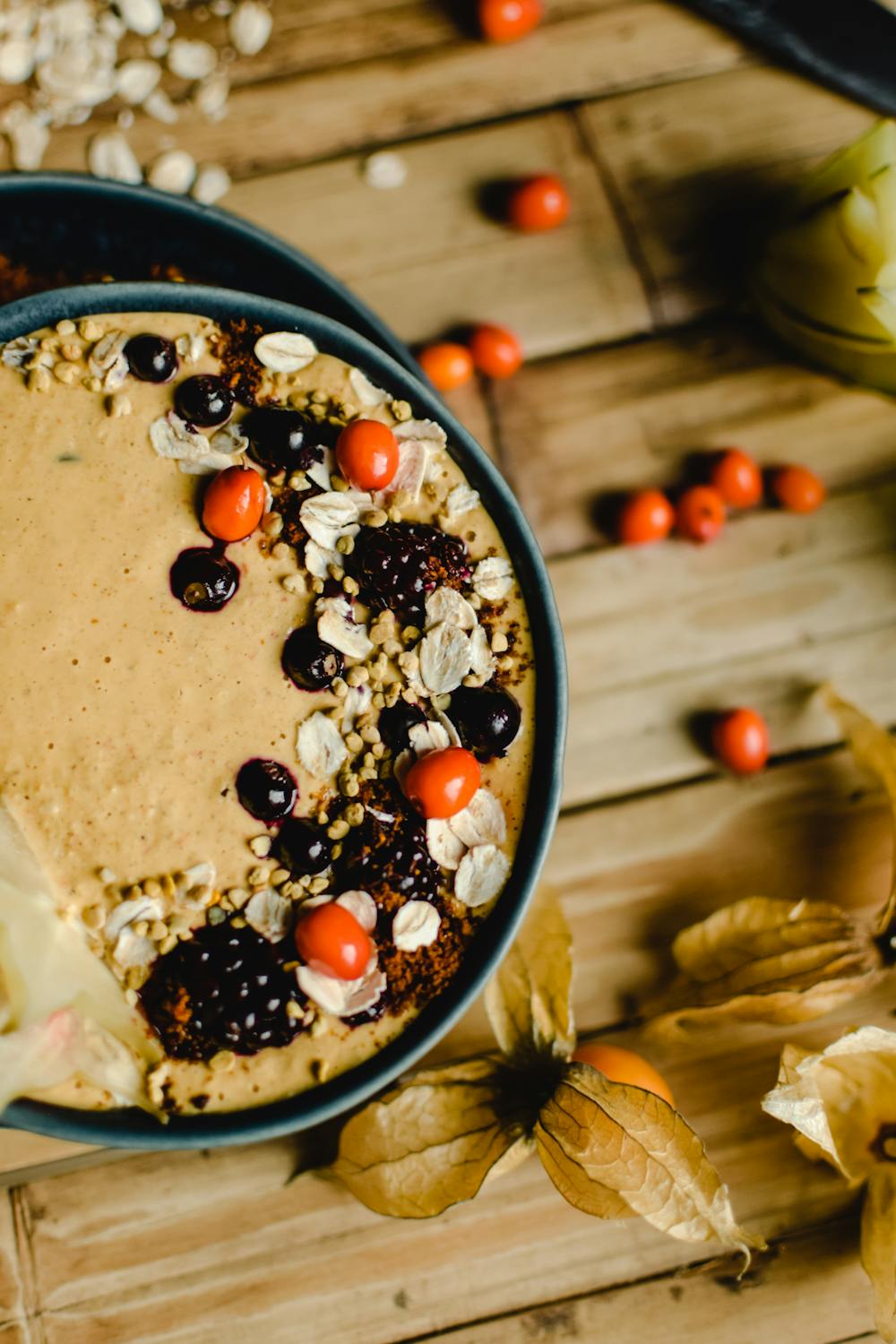 Overnight Oats with Almond Butter and Berries