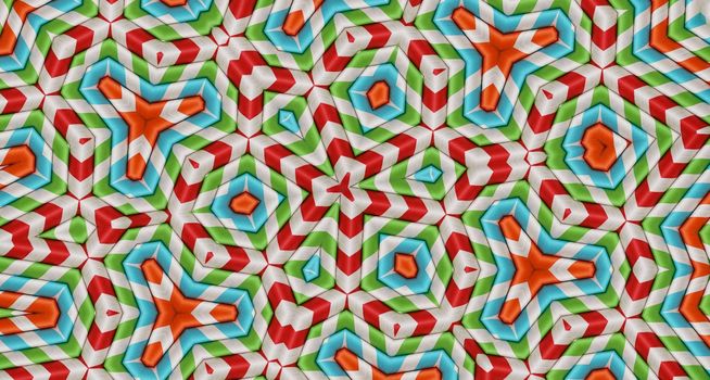 Dynamic abstract geometric pattern with vibrant colors ideal for wallpaper design.