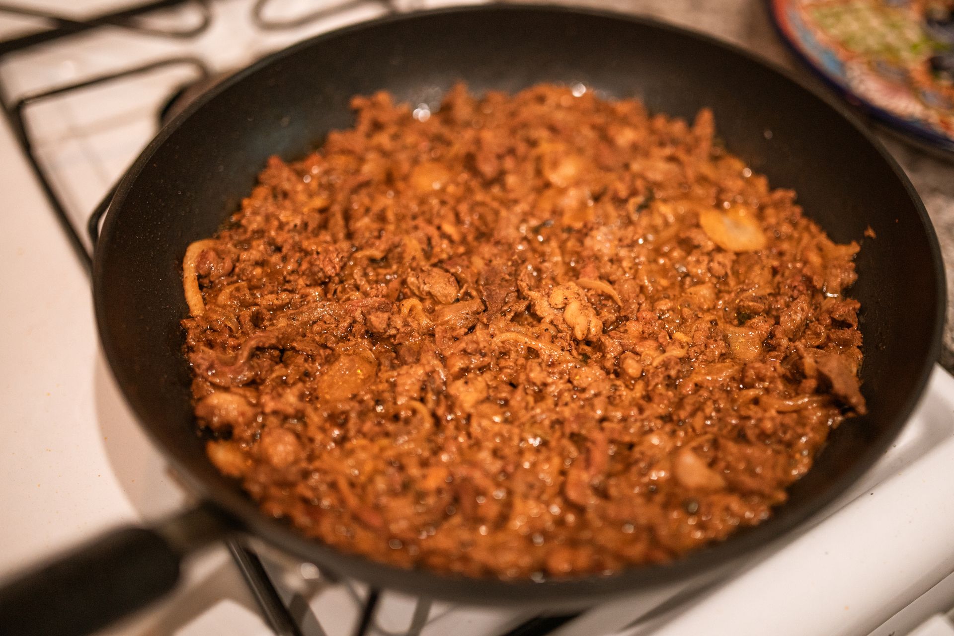 Cooked Meat on the Pan