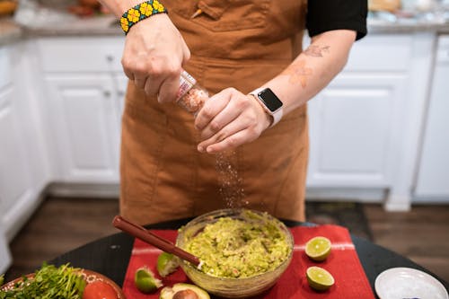 Kostnadsfri bild av avokado, förbereder mat, guacamole