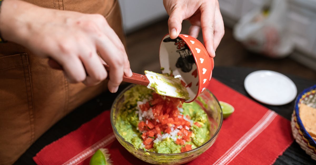 How to mash up avocados for guacamole