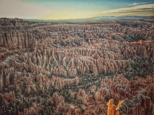 Bird's Eye View Photography Brown Mountain Canyon