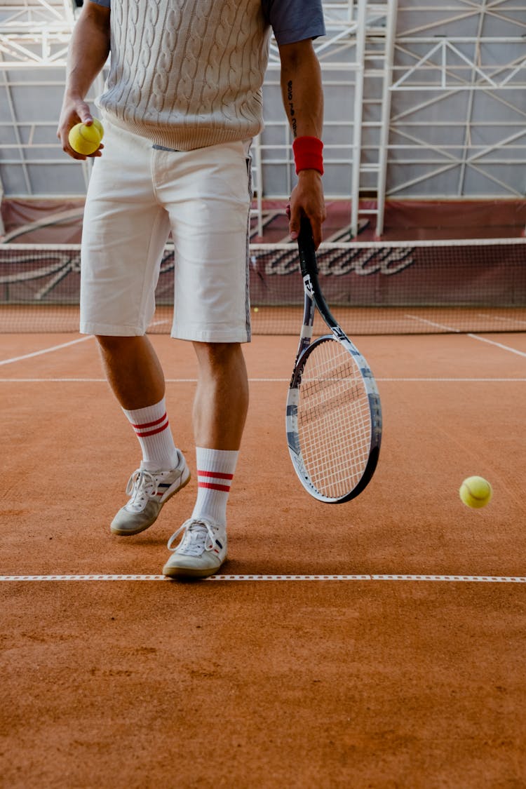 Tennis Player In Sportswear