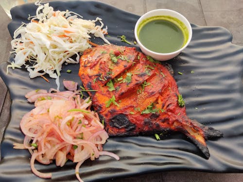 Photo of a Dish with Grilled Fish