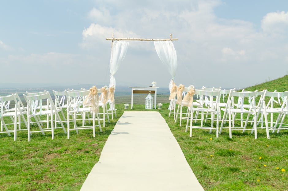 chairs, cloth, clouds