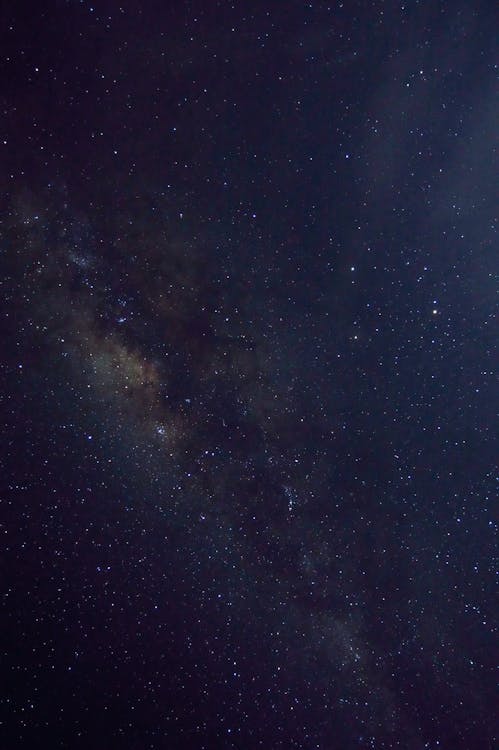 Milchstraße Galaxie Am Himmel Gesehen