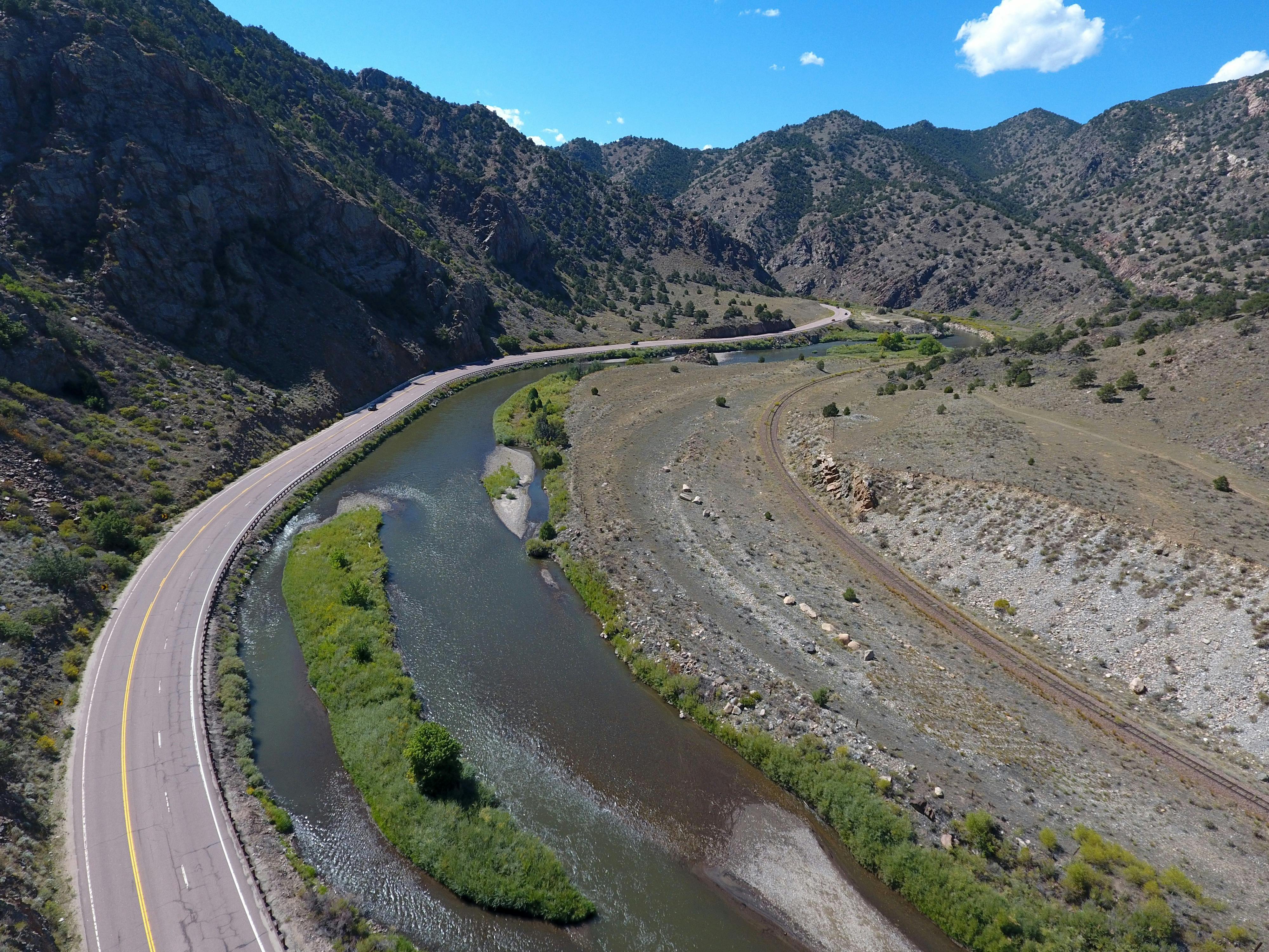 Free stock photo of colorado, drone, mountains