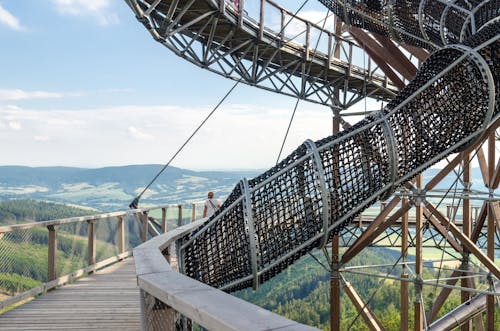 Via Di Legno Marrone Nella Fotografia Di Primo Piano