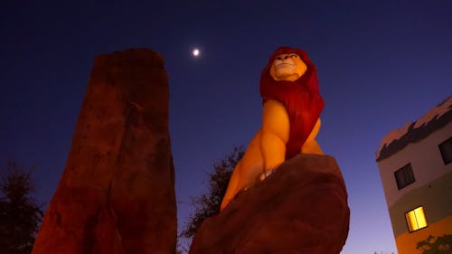 Free stock photo of art of animation, disney, lion king Stock Photo