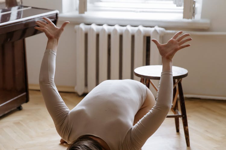 Flexible Woman Dancing