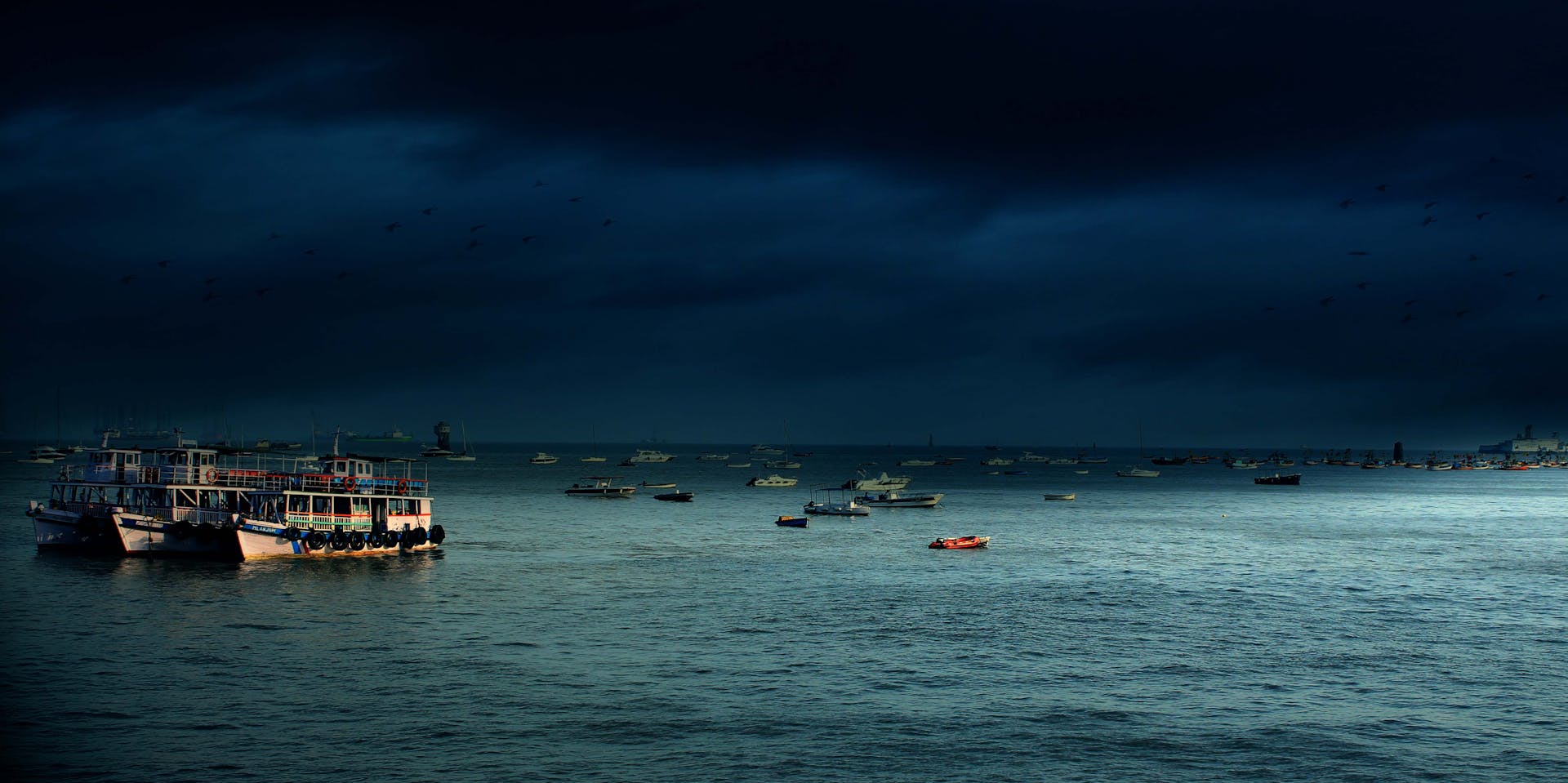 Fishing Vessel on Sea