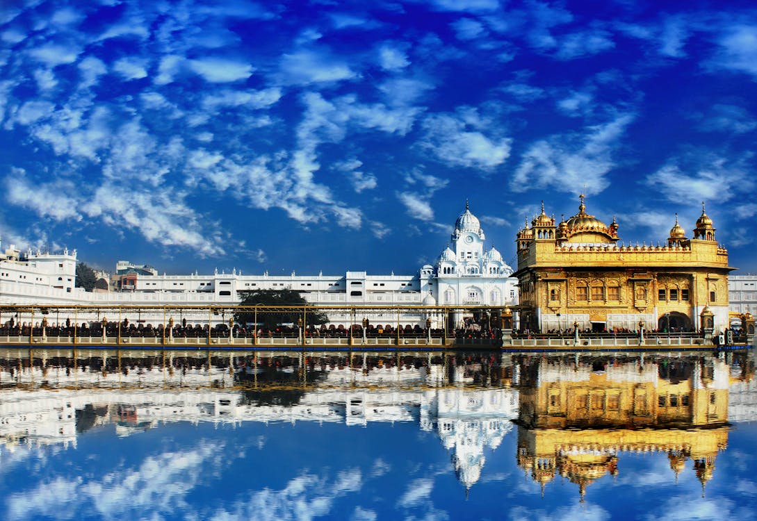 agua, al aire libre, amritsar