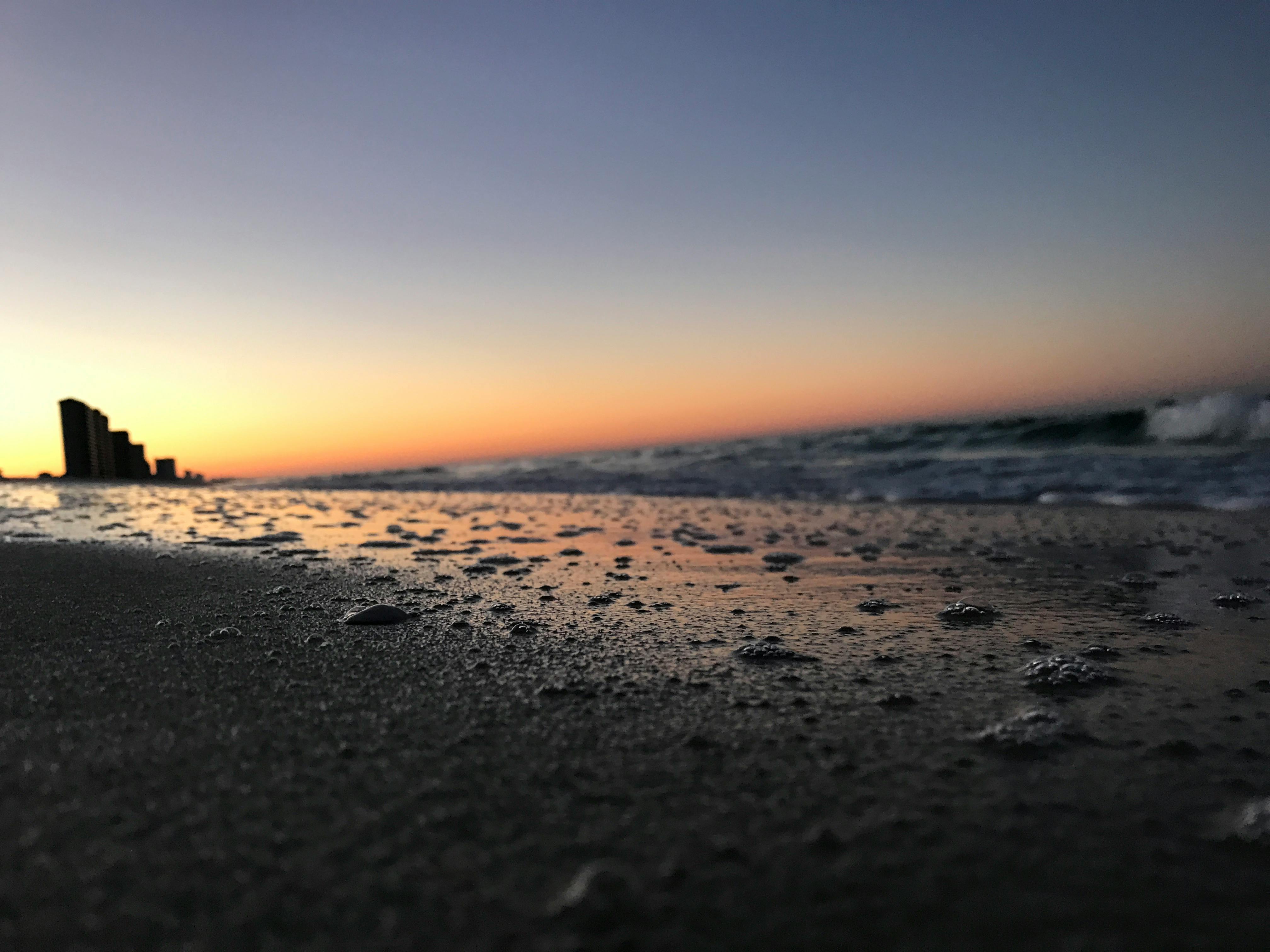 Foto Stok Gratis Tentang Matahari Terbit Di Pantai