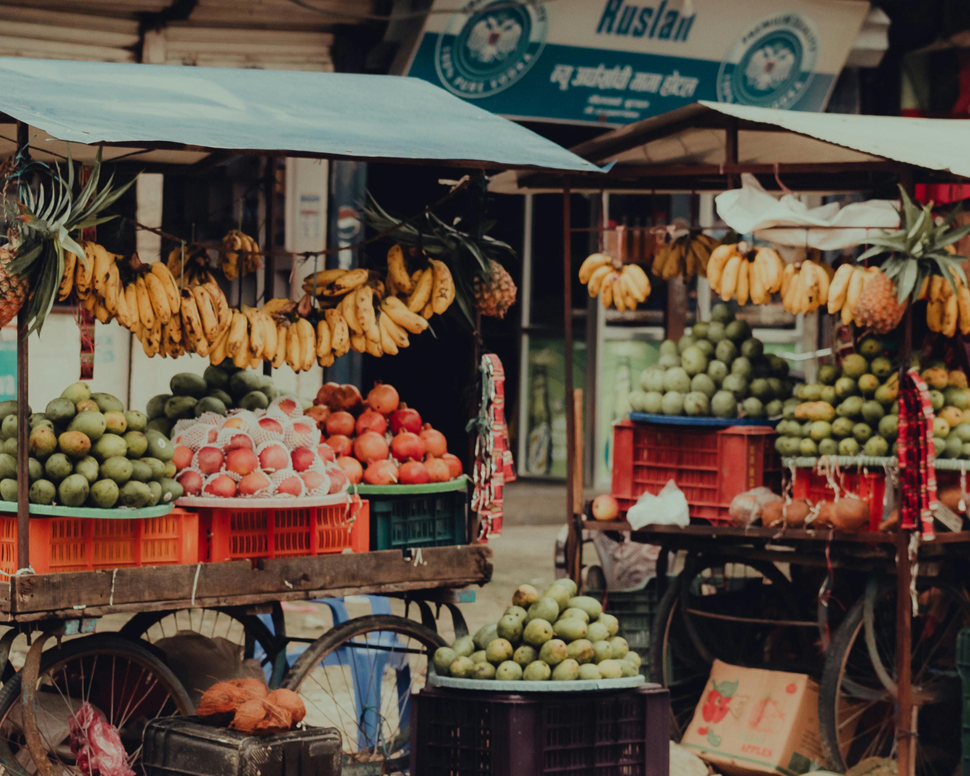 Fruit Stand On The Street Free Stock Photo   Pexels Photo 5746505 