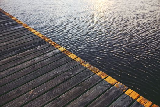 Wooden bridge