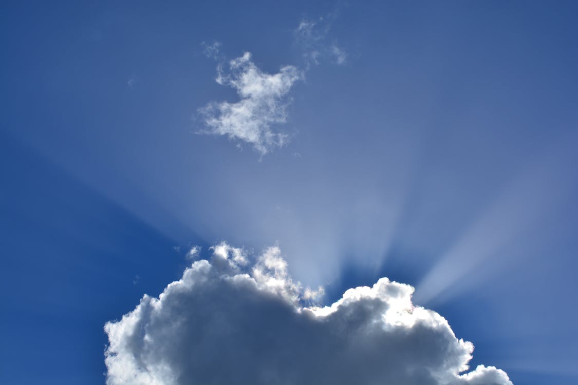 Δωρεάν στοκ φωτογραφιών με Ακτίνες ηλίου, ουρανός, σύννεφα Φωτογραφία από στοκ φωτογραφιών