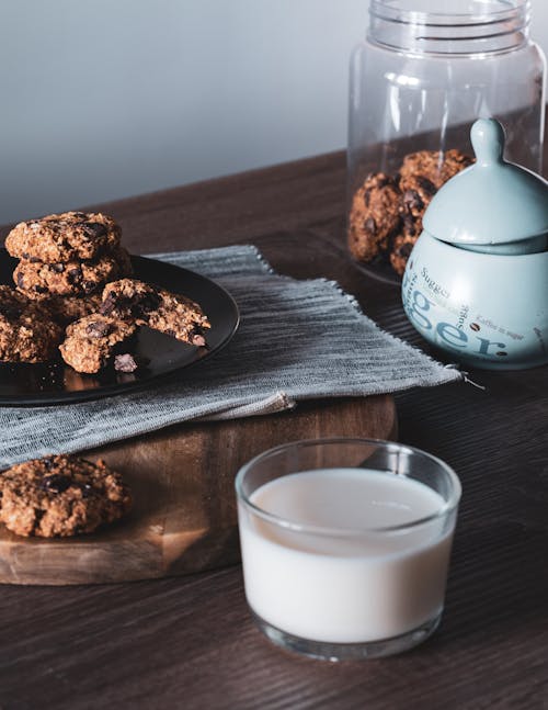 Foto profissional grátis de agradável, alimento, biscoitos de chocolate