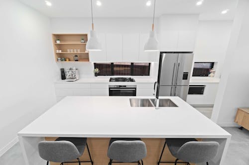 Immagine gratuita di cucina, interior design, minimalista