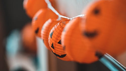 Ilmainen kuvapankkikuva tunnisteilla appelsiini, Halloween, koristelu