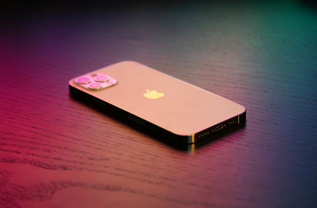 An open smartphone showing messages transparently
