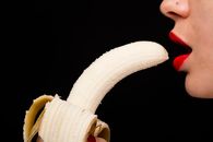Person Holding Yellow Banana Fruit