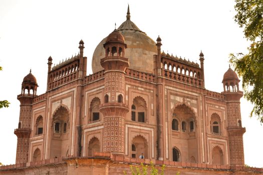 Capture of Safdarjung's Tomb, an iconic 18th-century mausoleum in Delhi, India.