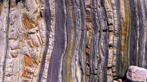 Foto stok gratis batu, geologi, lapisan