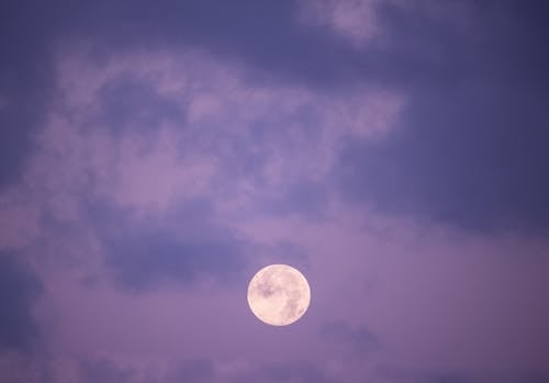 Gratis lagerfoto af astronomi, blå måne, fuldmåne