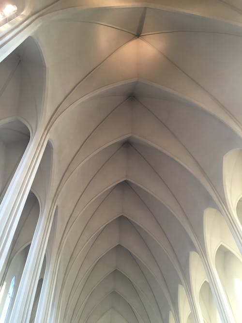 Foto stok gratis gereja, hallgrimskirkja, interior gereja