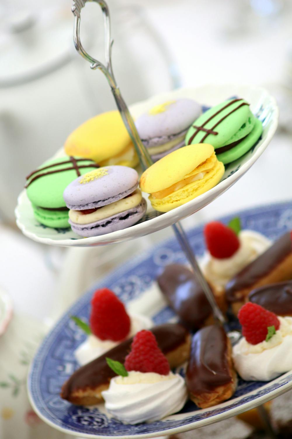Matcha Green Tea Eclairs Matcha Green Tea Eclairs