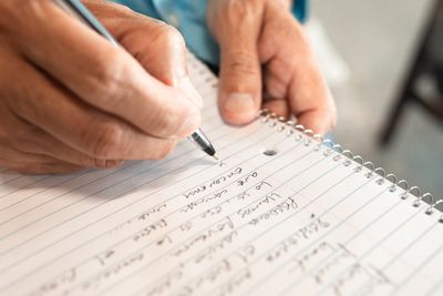 Handwritten notes on a spiral pad, by RDNE Stock project on Pexels