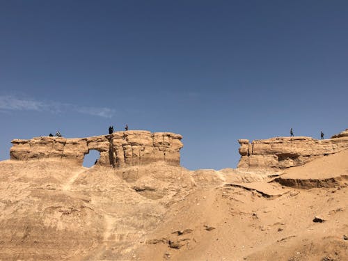 Rock Formations in Desert