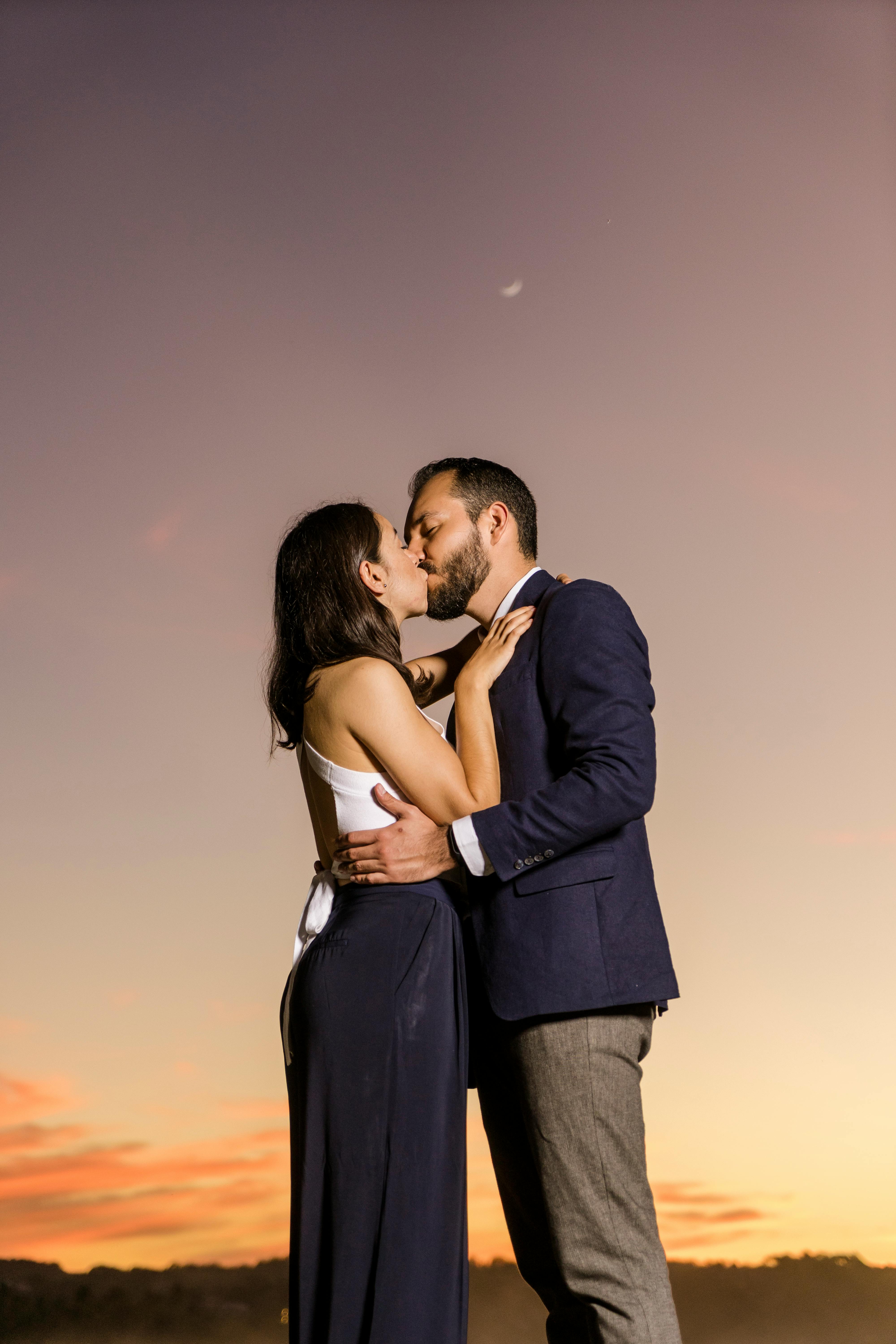 Close-Up Shot of a Couple Leaning With Each Other · Free Stock Photo Close-Up Shot of a Couple Leaning With Each Other · Free Stock Photo