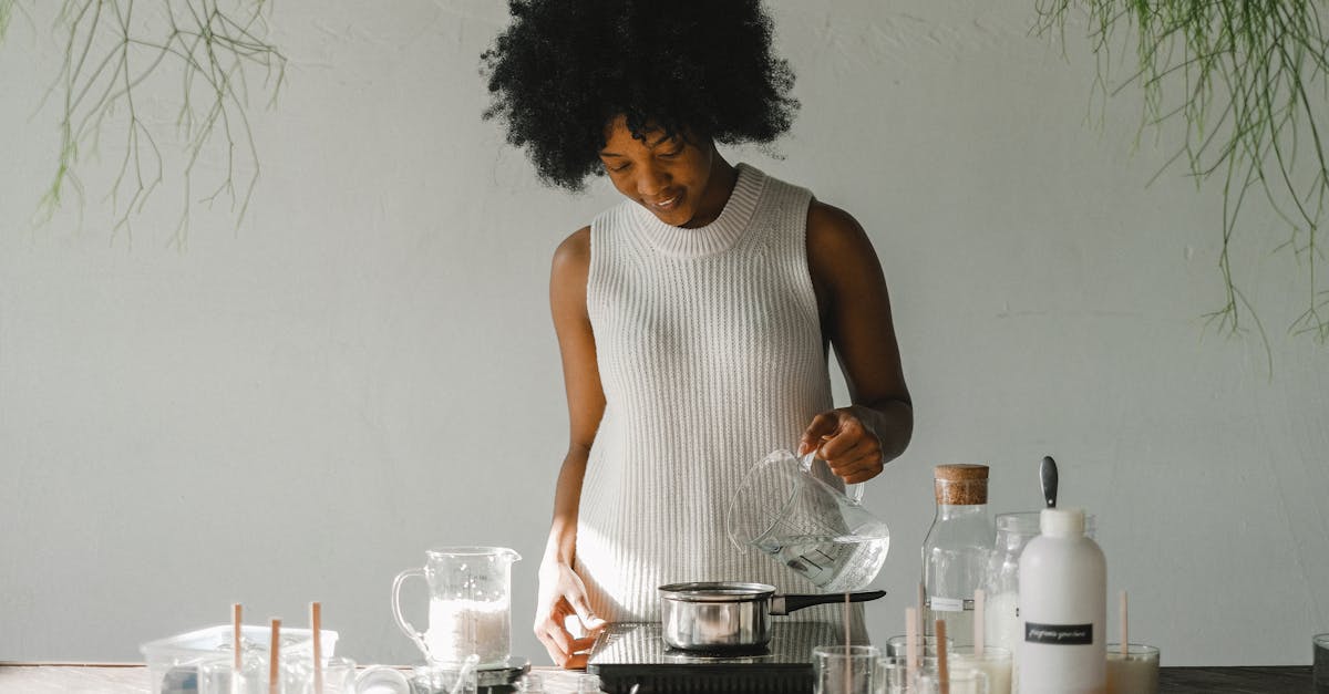 How to make soy wax melts with fragrance oils