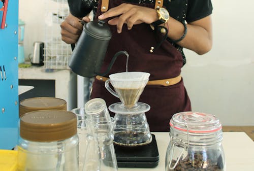 Free stock photo of at a coffeeshop, barista, black coffee