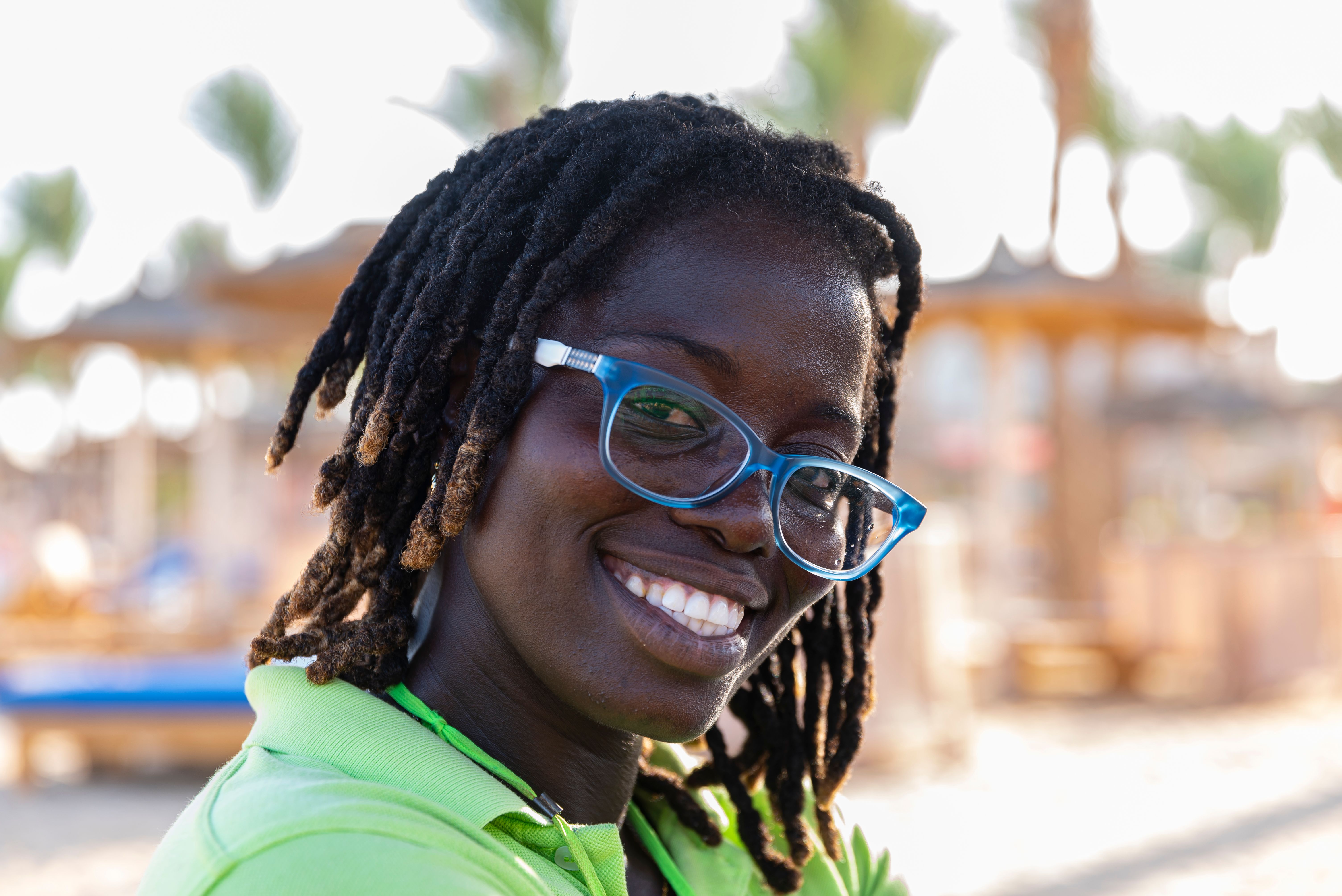 Pretty African American Girl with Dreadlocks · Free Stock Photo