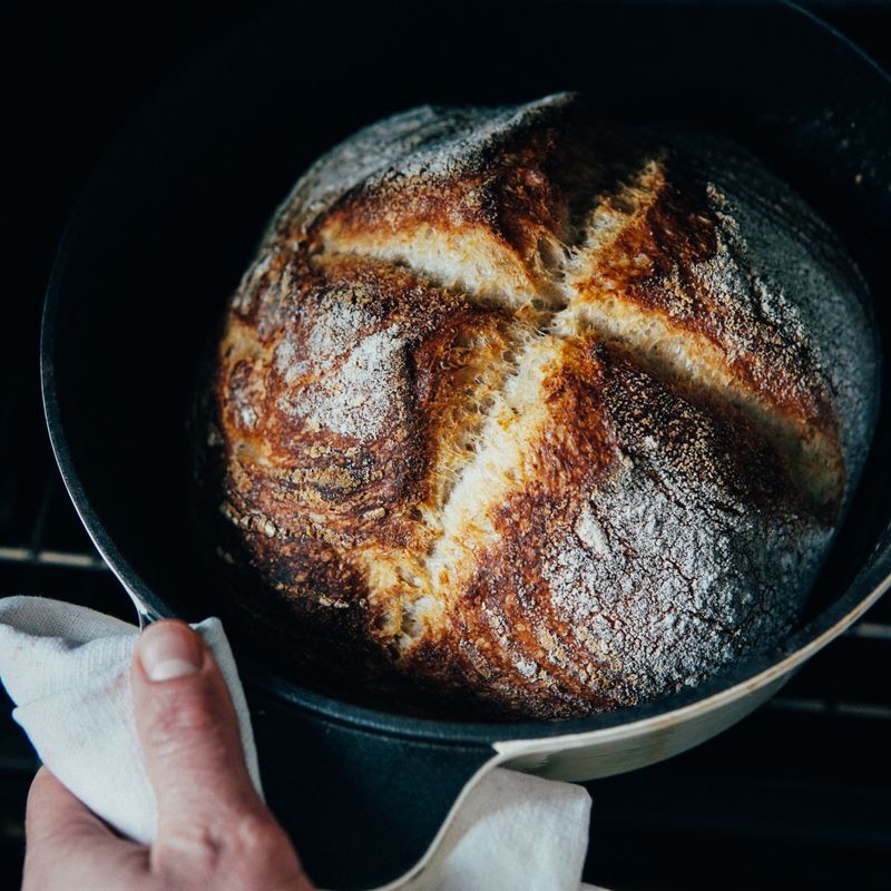 One-Pot Sourdough Hungarian Goulash with Crispy Bread Strips
