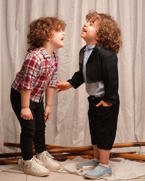 Photograph of Kids Laughing