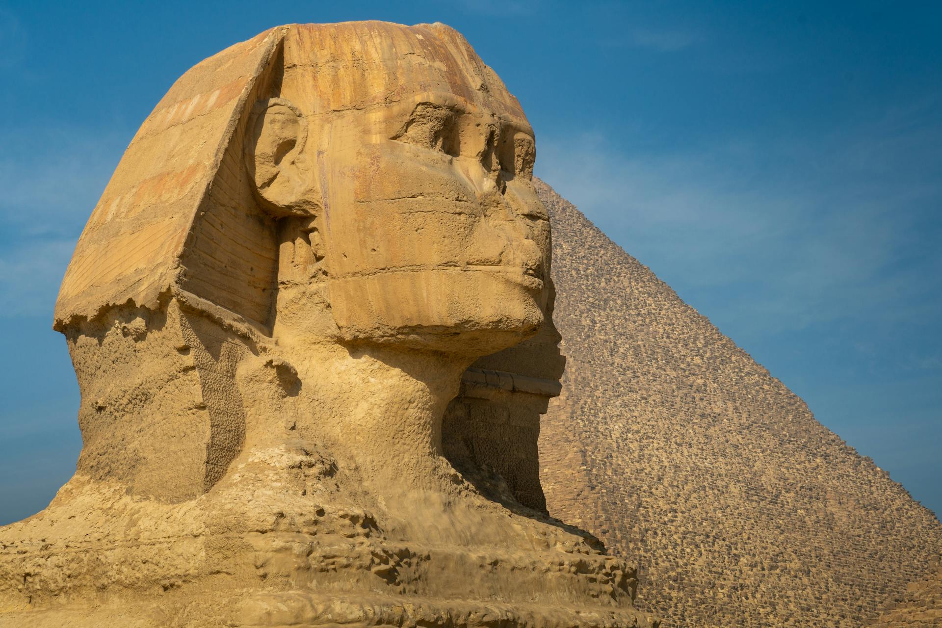 The Great Sphinx of Giza in Egypt