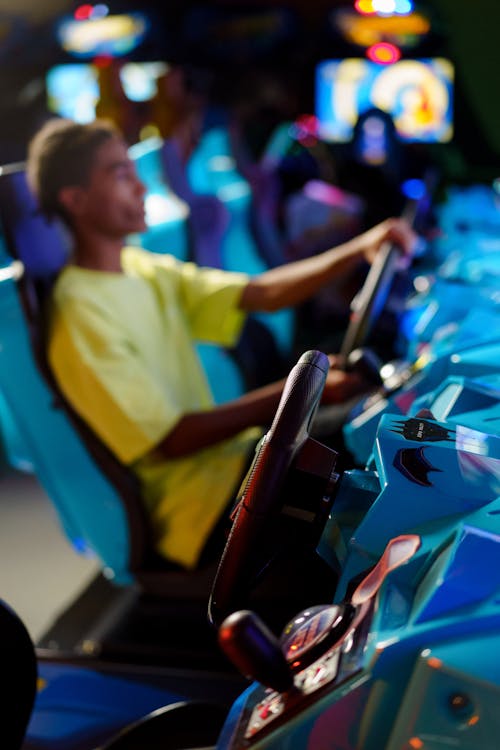 Steering Wheel of an Arcade Machine