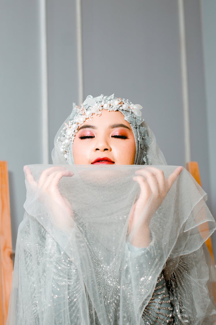 Portrait Of A Bride With Makeup