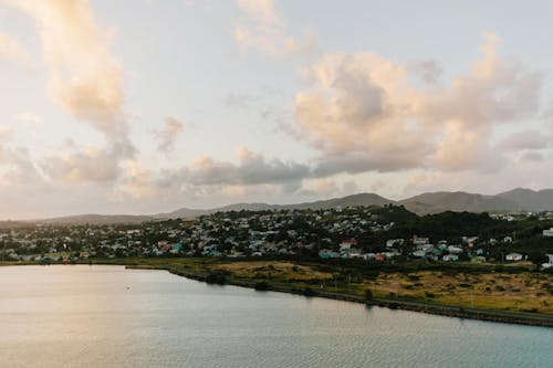 Coastal Town by Caribbean Sea