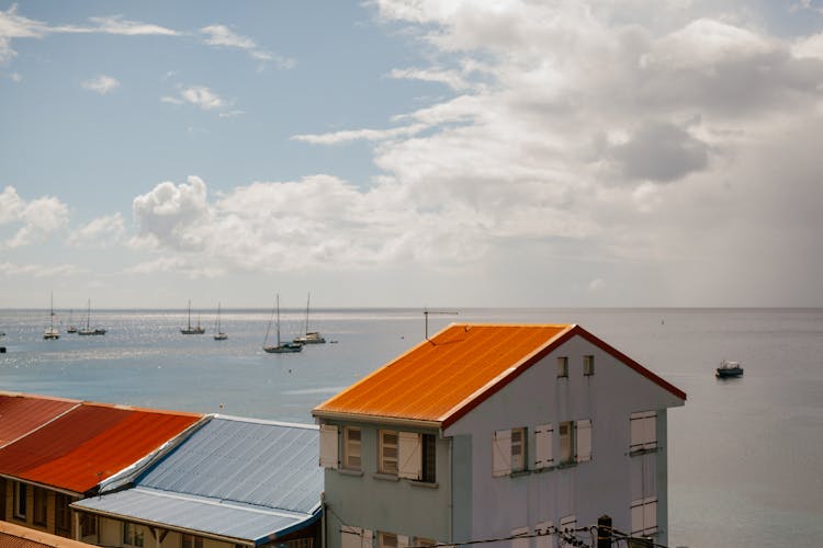 Photo Of Colorful Roof Of Houses 