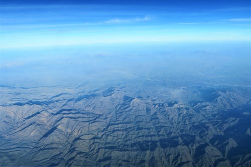 Free stock photo of aerial, mountains, scenery