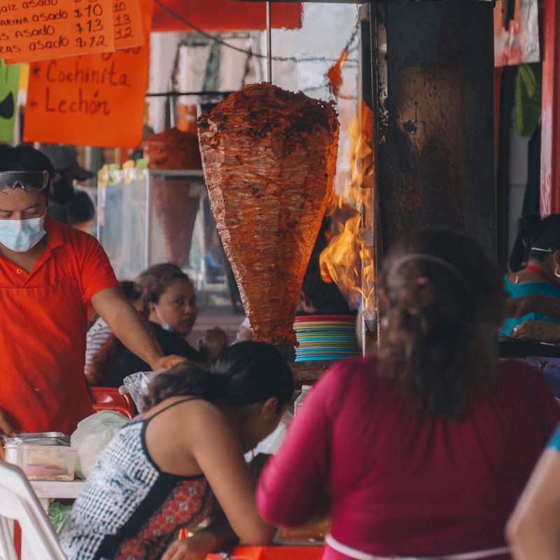 Belize Orange Walk Recado Pork Shawarma